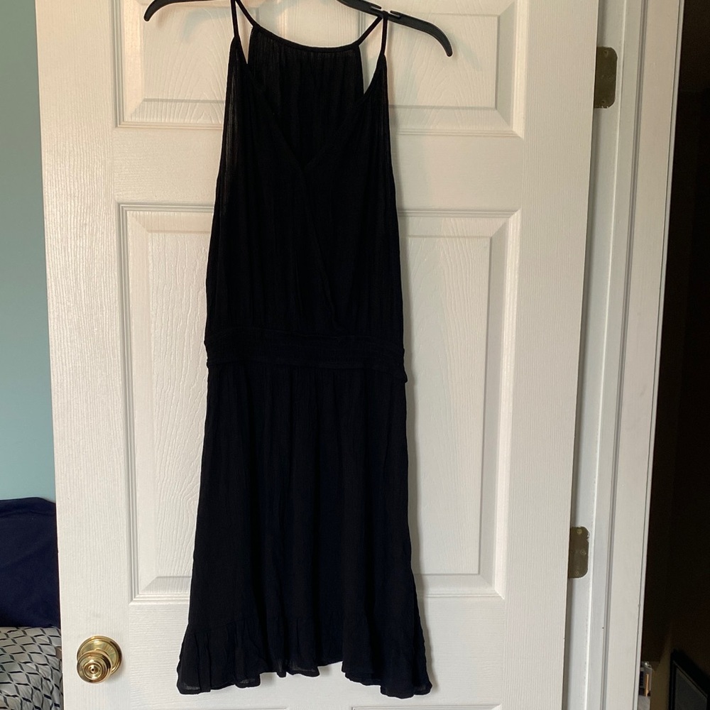 Cupshe Black Midi Dress